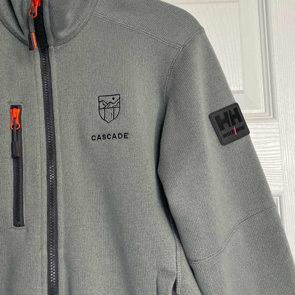 Helly Hansen Workwear Polartec Women's Fleece Jacket‎ XS Gray Full Zip Cascade - Picture 11 of 16